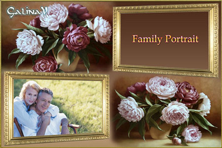 Рамка для фото - Семейный портрет